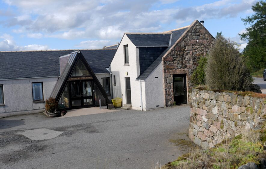 Exterior of the former Muirhead Care Home in Alford, which will soon become a rehab clinic.