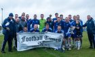 Invergordon retained the Football Times Cup by beating Inverness Athletic on Saturday. Image: Mackie Sports Photos.