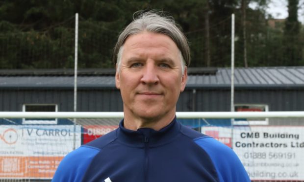 Graeme Taylor is in interim charge of Turriff United for their clash with Aberdeen