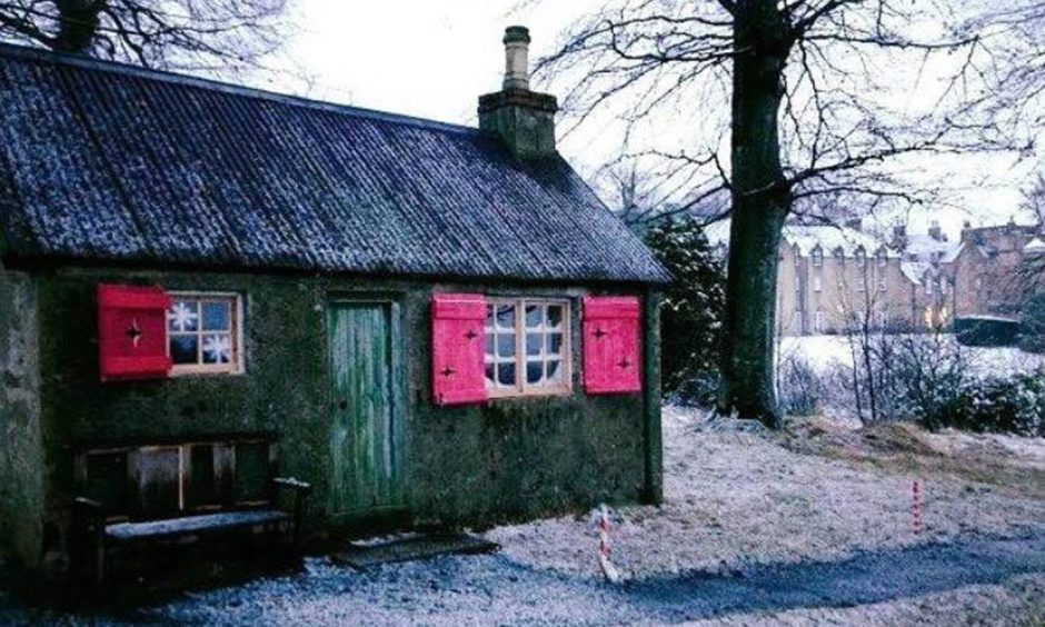 Santa's workshop at Pittodrie House