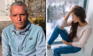 Hayden Lorimer, left, has developed creative exercises for people with SAD to help them through the winter. Image: DC Thomson/Shutterstock