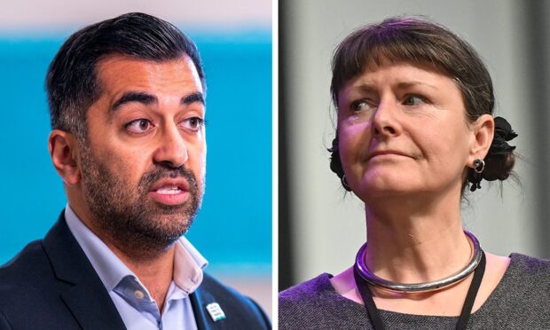 First Minister Humza Yousaf said Aberdeen councillor Kairin van Sweeden's comments were "unacceptable". She has now "stepped back" from the SNP.