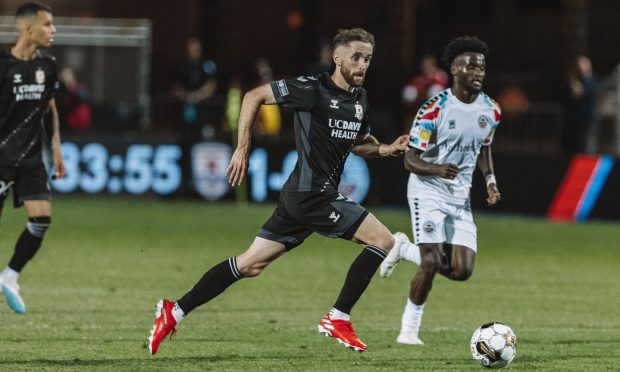 Ex-Inverness star Nick Ross is helping California-based Sacramento Republic aim for the USL Championship title. This weekend, they are in the Western Conference final. Images: Courtesy of Sacramento Republic