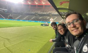 RGU students get front row seat on Aberdeen FC’s European run