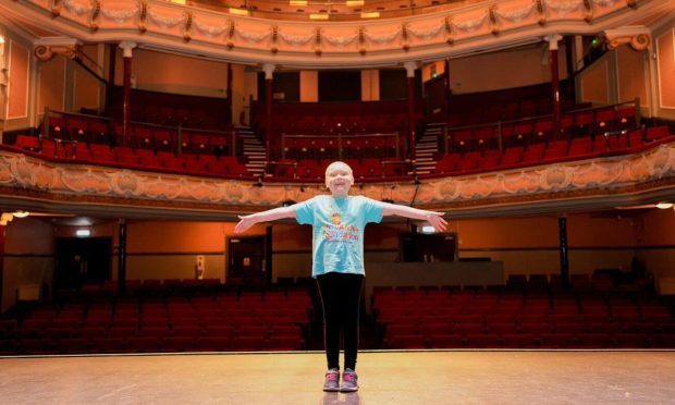 Izzy Noble, who is going through cancer treatment, is one of the stars of The Archie Foundation Variety show at The Tivoli Theatre.