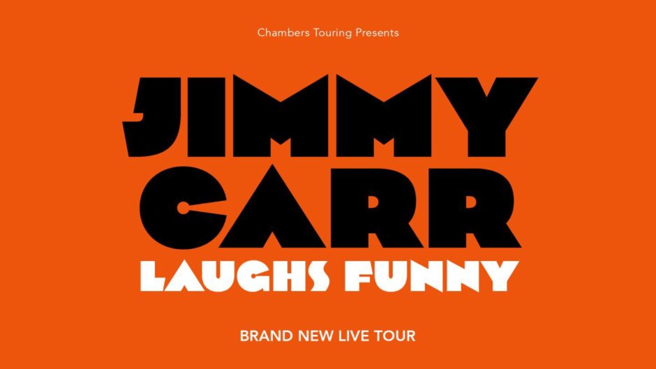 Jimmy Carr Laughs Funny tour promotion