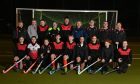 Members of Ellon Hockey Club at a recent training session. The club will lose its 2G pitch after the winter season. Image: Kenny Elrick/DC Thomson
