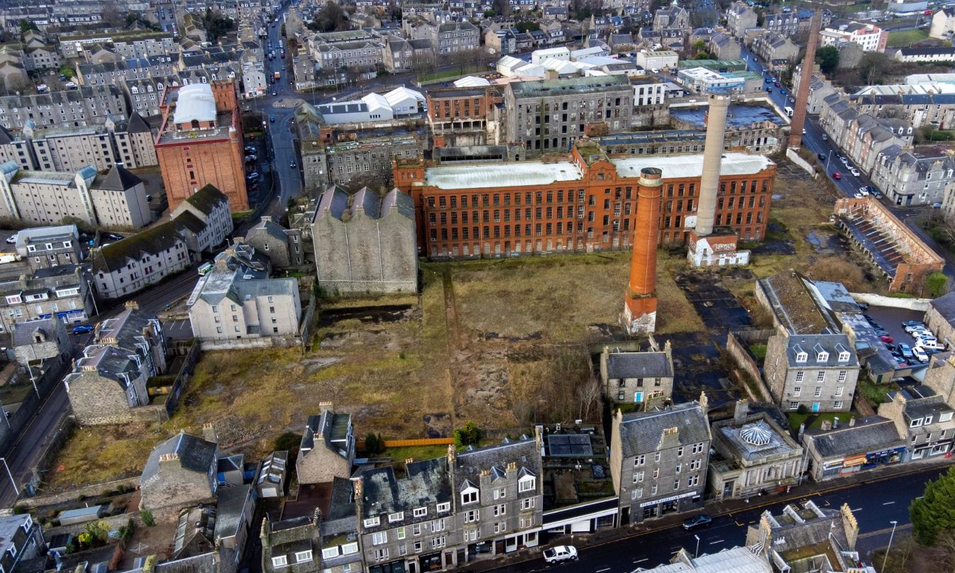 Broadford Works is an infamous piece of derelict Aberdeen land