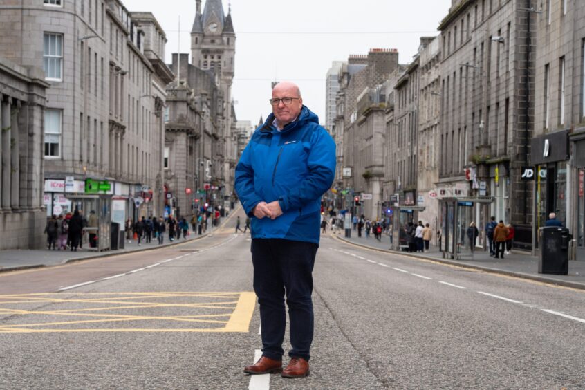 Our Union Street chief Bob Keiller. Image: Kenny Elrick/DC Thomson