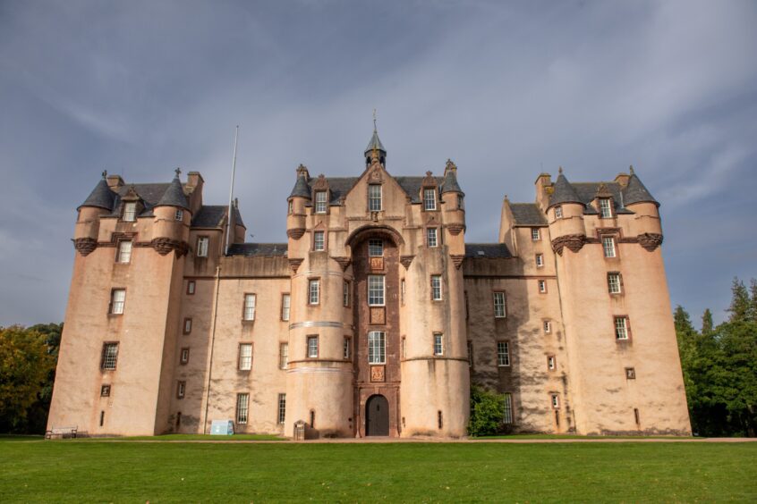 Fyvie Castle, a haunted location in Aberdeenshire