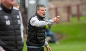 Fraserburgh manager Mark Cowie.