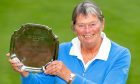 Evening Express Champion of Champions senior ladies' handicap winner Sheila McNaught. Image: Kami Thomson/DC Thomson.