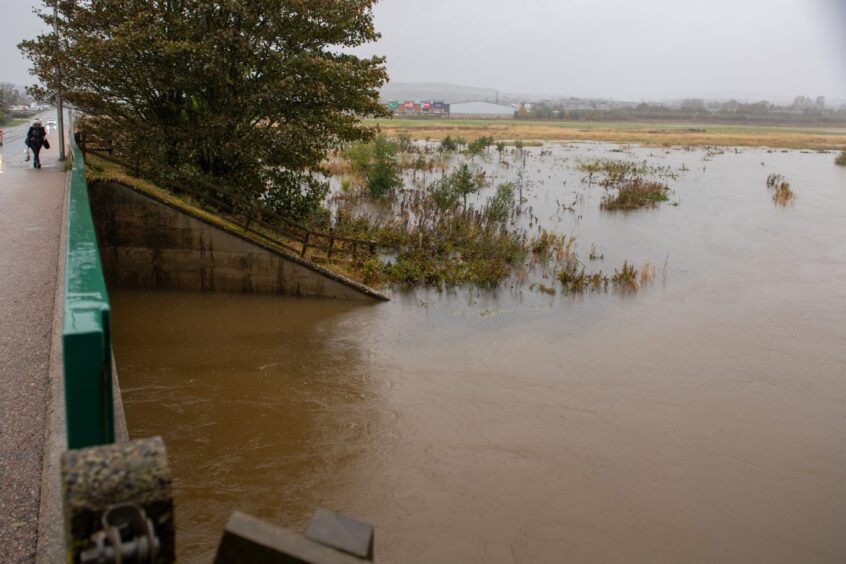 Flooding in Aberdeenshire.