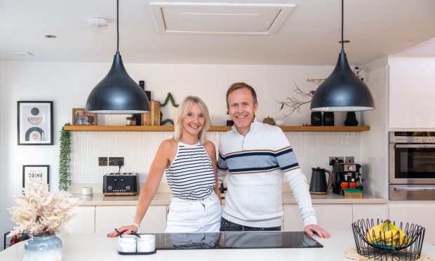 Lesley and Allan Taylor have worked hard to create their dream family home in Bridge of Don.