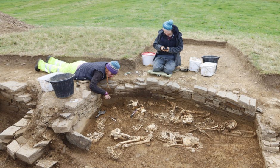 Both National Museums Scotland and Cardiff University lead the dig.