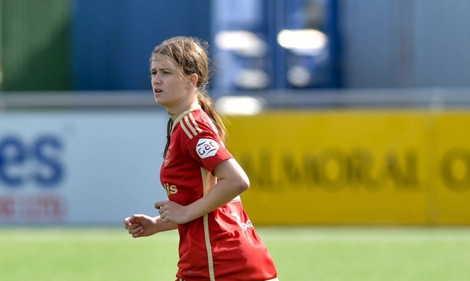 Aberdeen Women striker Darcie Miller.