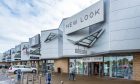 General view outside New Look retail store in Elgin.