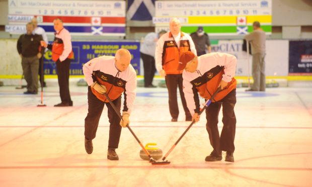 Members of the Canadian curling tour