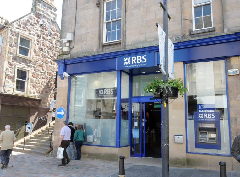 RBS Inverness High Street locator in 2010, which will be the site of the new Krispy Kreme store.