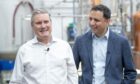 Sir Keir Starmer and Anas Sarwar predict a sea change in political fortunes. Image: Lesley Martin/PA Wire