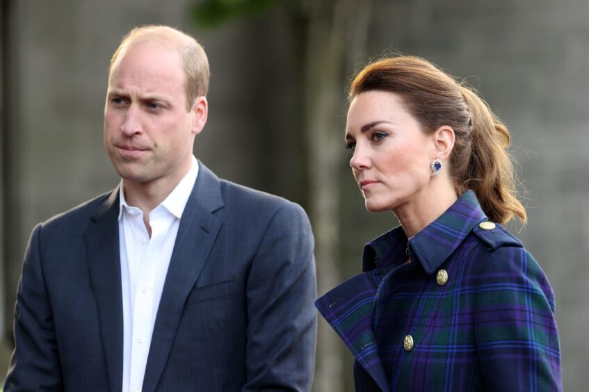 Prince William and Kate Middleton, who will soon be visiting mental health charities in Moray.