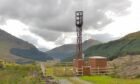 The EE 4G mast at Rest and be Thankful is similar to the one due to be placed at the Invercauld Estate. Image: EE