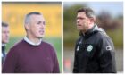 Forres Mechanics manager Steven MacDonald, left, and Buckie Thistle boss Graeme Stewart have set their sights on a place in the third round of the Scottish Cup.