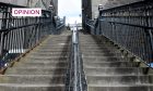 The famous stairs sit between the Green and Union Street (Image: Ben Hendry/DC Thomson)