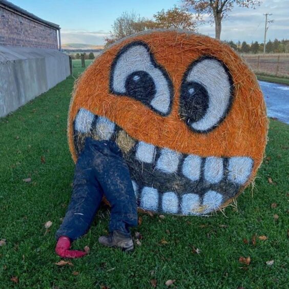 A child at Westerton which offers family-friendly Halloween activities in Aberdeenshire and Dundee