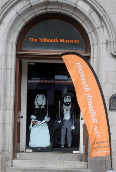 The Tolbooth Museum in Aberdeen, which is said to be haunted by a number of spirits.