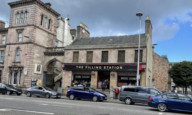 The Filling Station in Inverness.