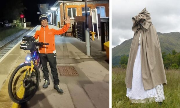 Timmy Mallett is in the Western Isles where he has caused controversy by comparing the Betty Burke dress to a KKK hood.