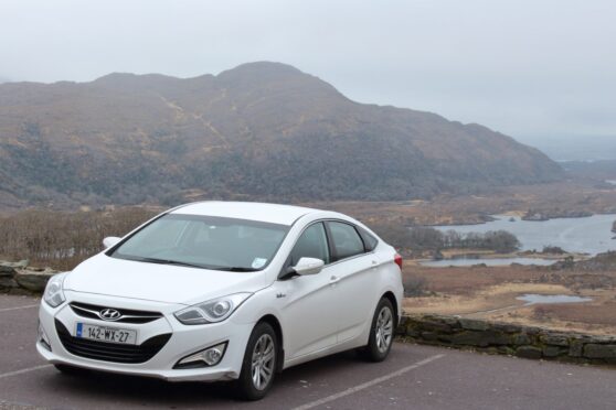 A Hyundai i40 similar to the one John Stevenson was driving. Image: Shutterstock.