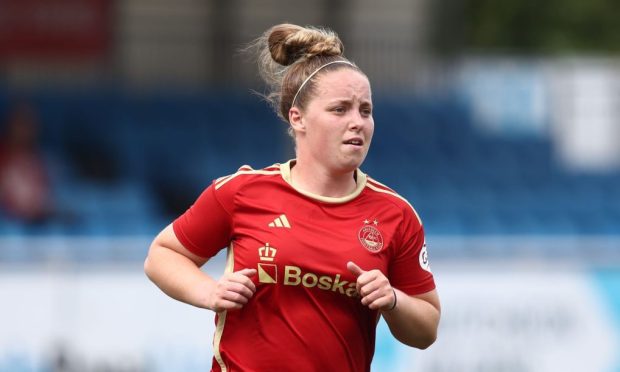 Aberdeen Women midfielder Laura Holden.