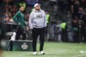 HJK Helsinki coach Toni Korkeakunnas during a match against PAOK in the Europa Conference League group stage. Image: Shutterstock