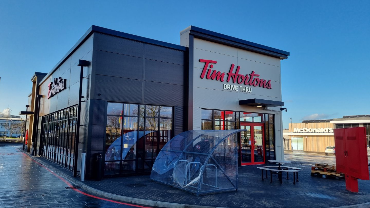 Tim Hortons opens first drivethru in Aberdeen