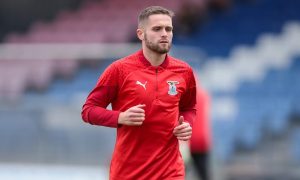 Caley Jags defender Danny Devine.
