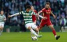 Celtic's Yang Hyun-Jun and Aberdeen's Graeme Shinnie in action. Image: SNS