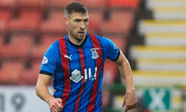 David Wotherspoon in action for Caley Thistle against Dunfermline. Image: SNS