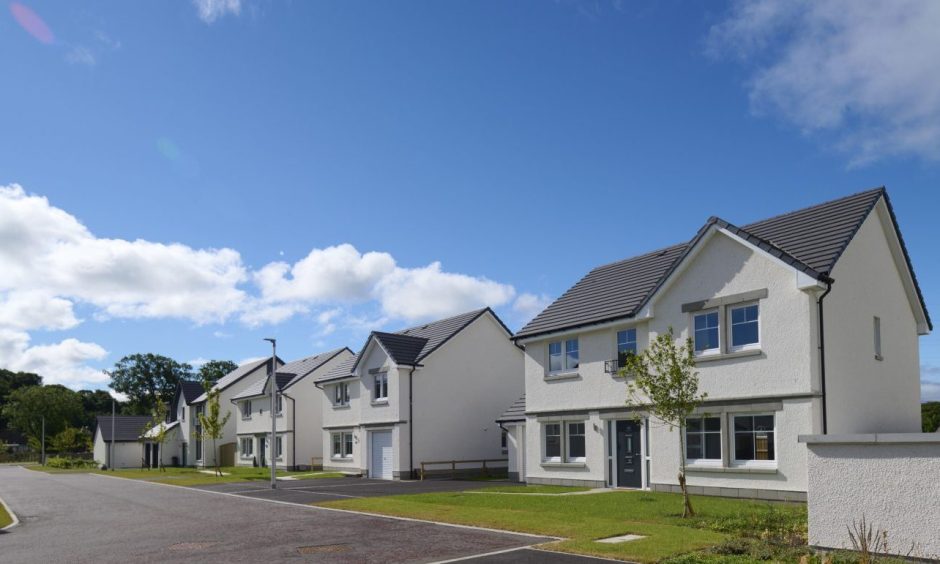 There's plenty of new build properties on the market at the moment including at the Tulloch Homes Maples Ness Side development in Inverness