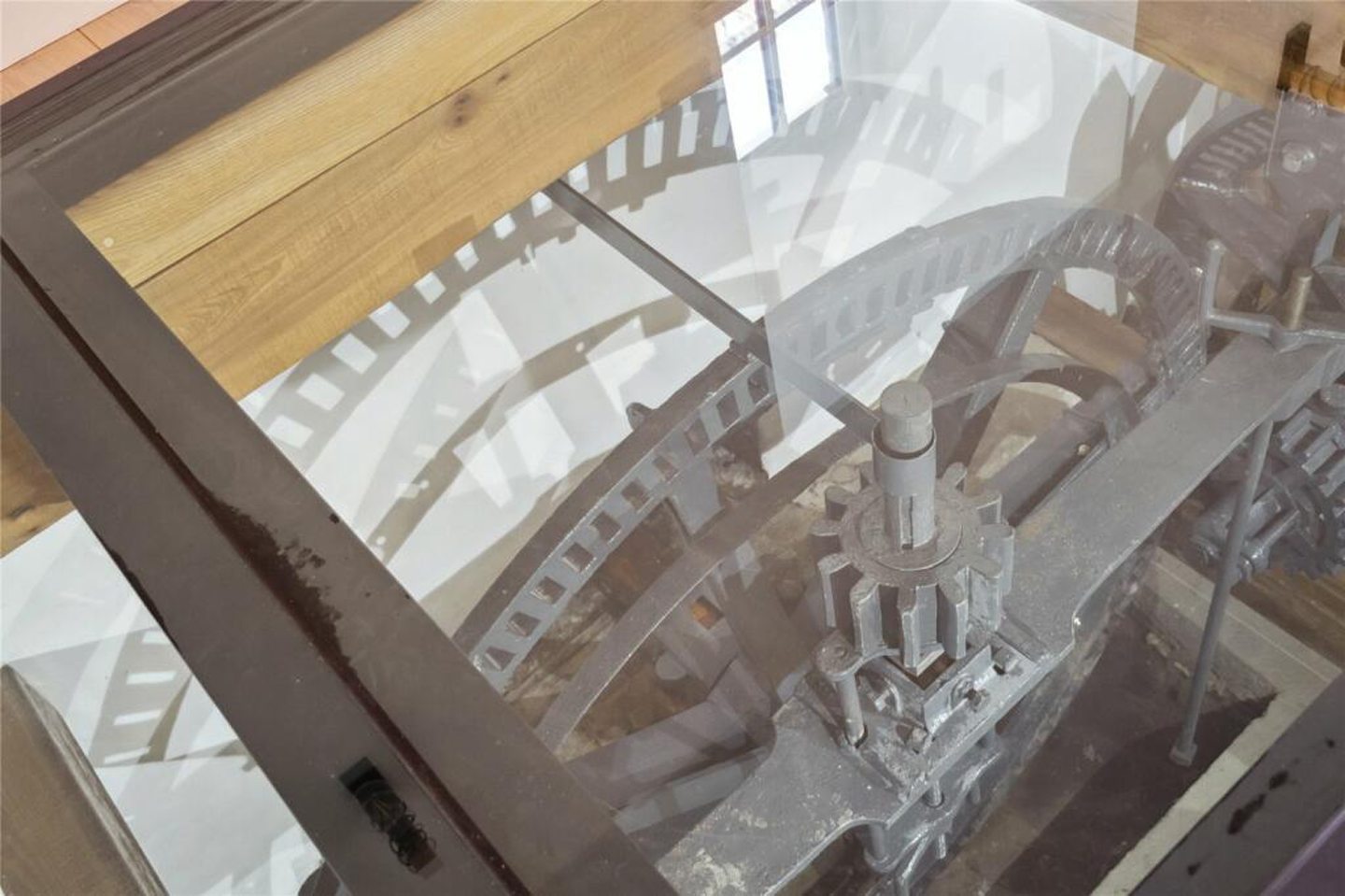Peterculter mill with glass floor and water wheels up for sale