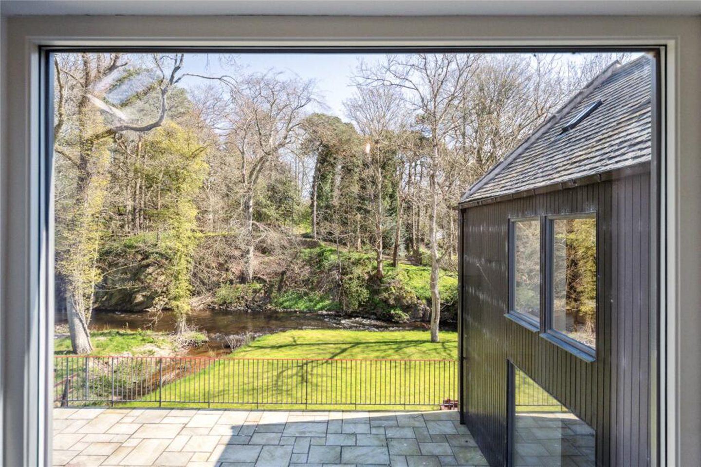 Peterculter mill with glass floor and water wheels up for sale