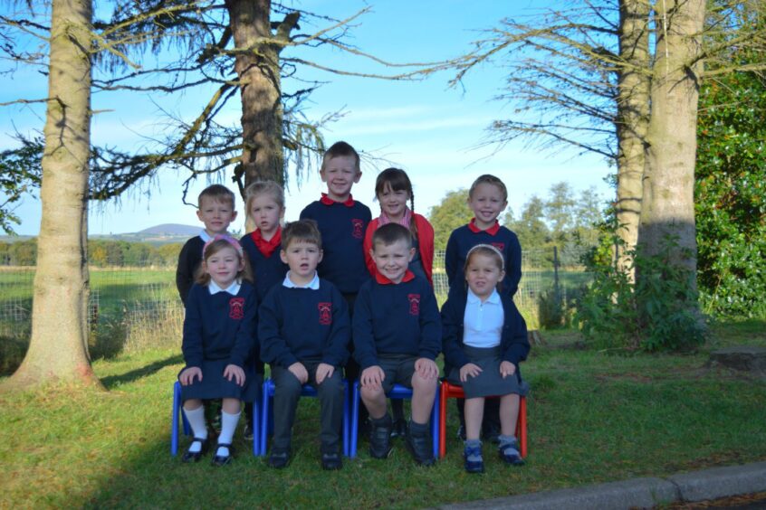 Aberchirder Primary School pupils