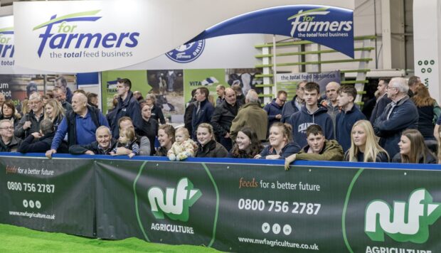 AgriScot attracted a similar crowd on the year of around 10,000 visitors.