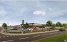 An artist impression of the proposed Macduff Aldi store