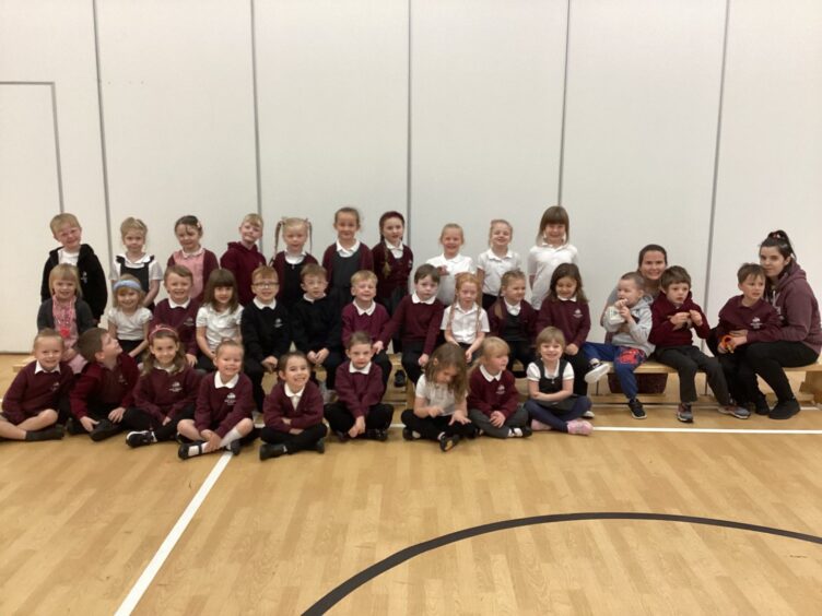 First Class of 2023 at Banff Primary in Aberdeenshire