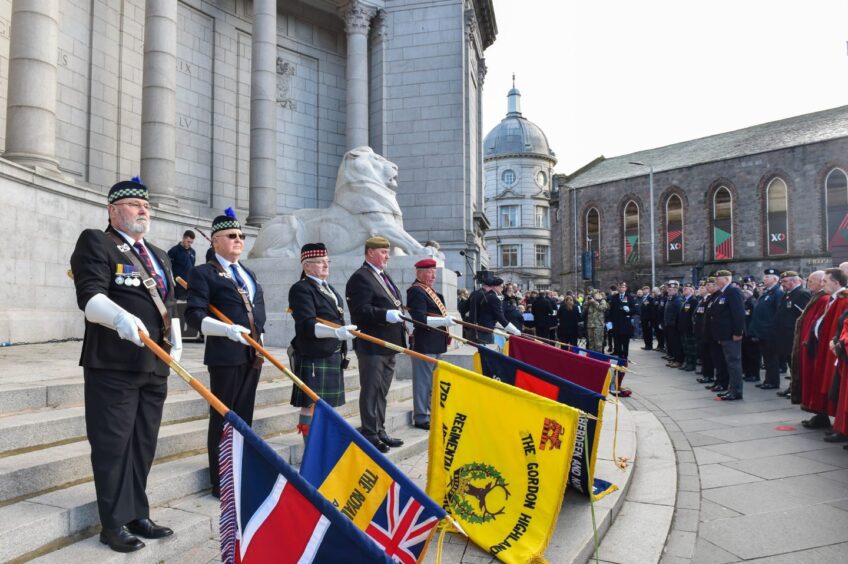 Aberdeen Remembrance Sunday event 
