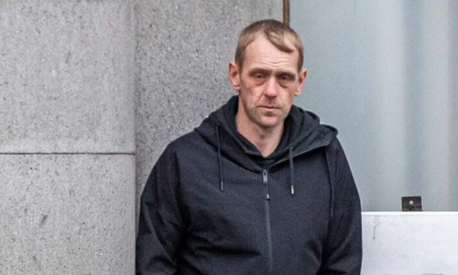 Derek Simpson, who punched a man in the tesco car park in Turriff