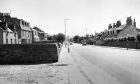 1972: A view along a quiet Victoria Street in Dyce in July 1972. Image: DC Thomson