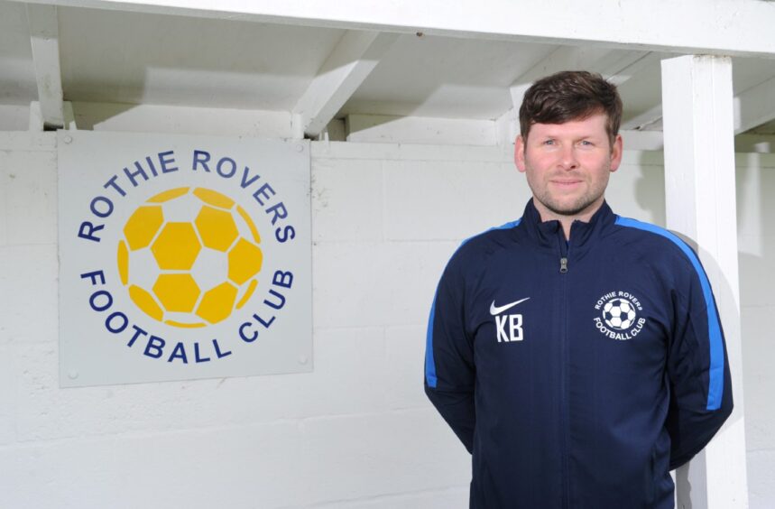 Rothie Rovers Football Club manager Kevin Beaton